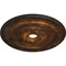 Ekena Millwork Traditional with Acanthus Leaves Ceiling Medallion, 26"OD x 3 1/8"ID x 1 1/2"P, Rust CM26TARUS - alternate 2